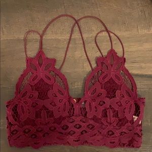 Free People Adella Bralette | Very Berry